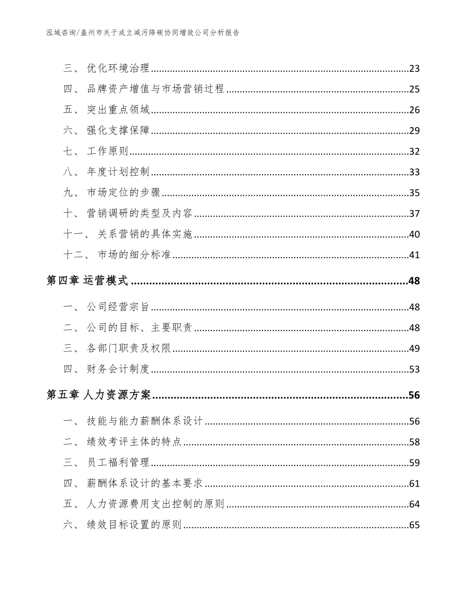 盖州市关于成立减污降碳协同增效公司分析报告_第2页