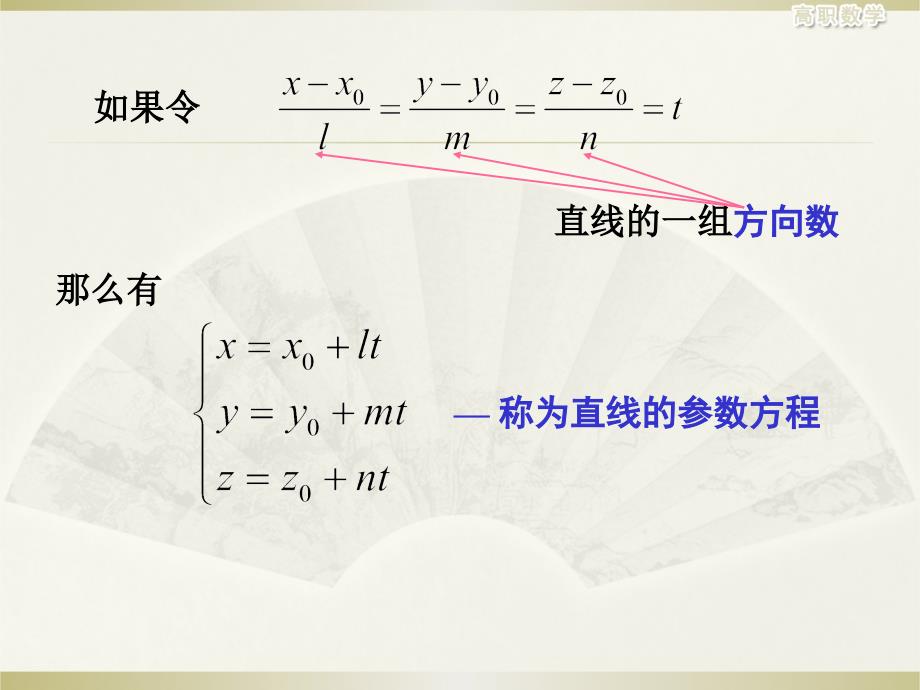 第24讲空间直线方程_第4页