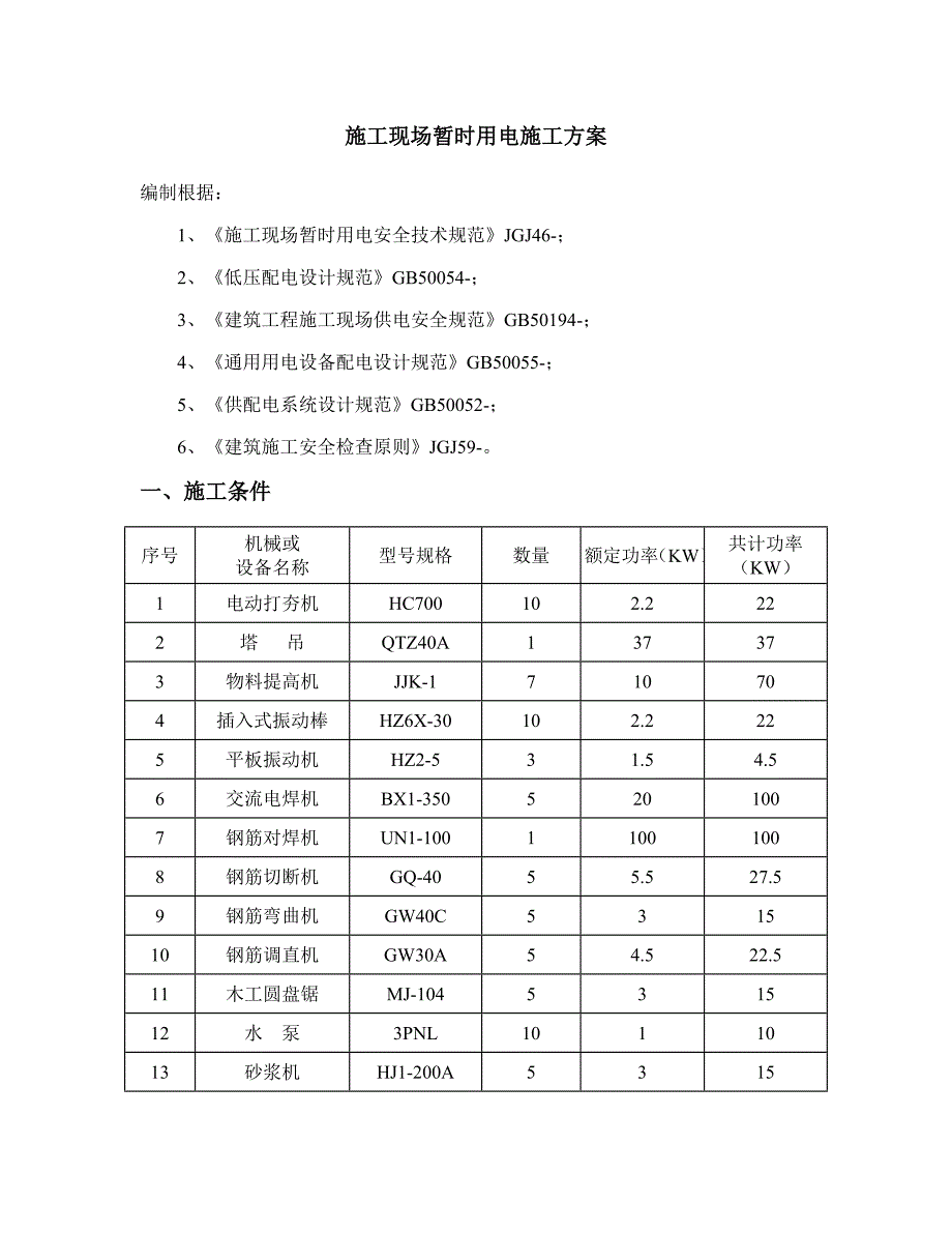 影联施工现场临时用电施工方案副本样本.doc_第3页