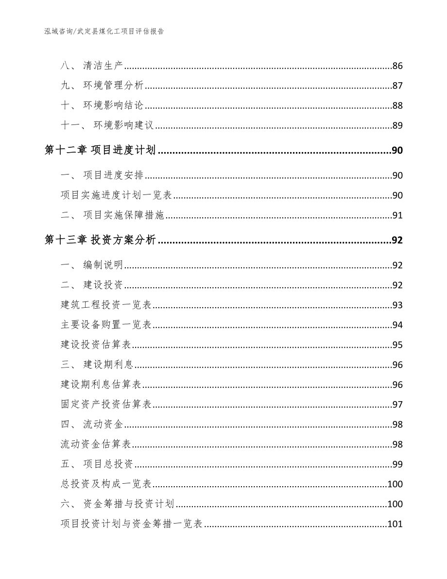 武定县煤化工项目评估报告_第4页