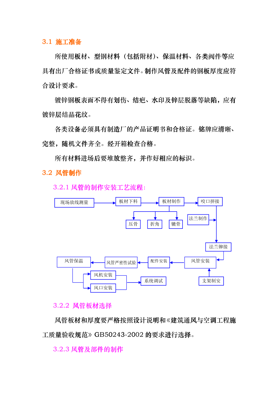 北京五矿大厦通风空调工程施工方案besu_第4页