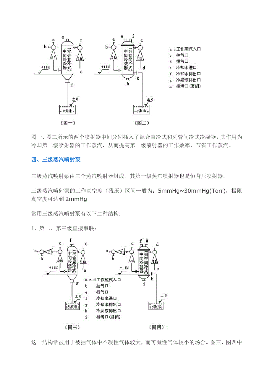 水蒸汽喷射真空泵样式及组成.doc_第3页