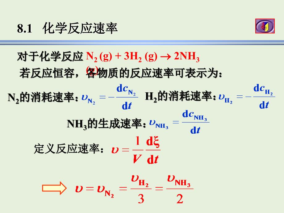 化学反应速率和反应机理8.2化学反应速率方程_第2页