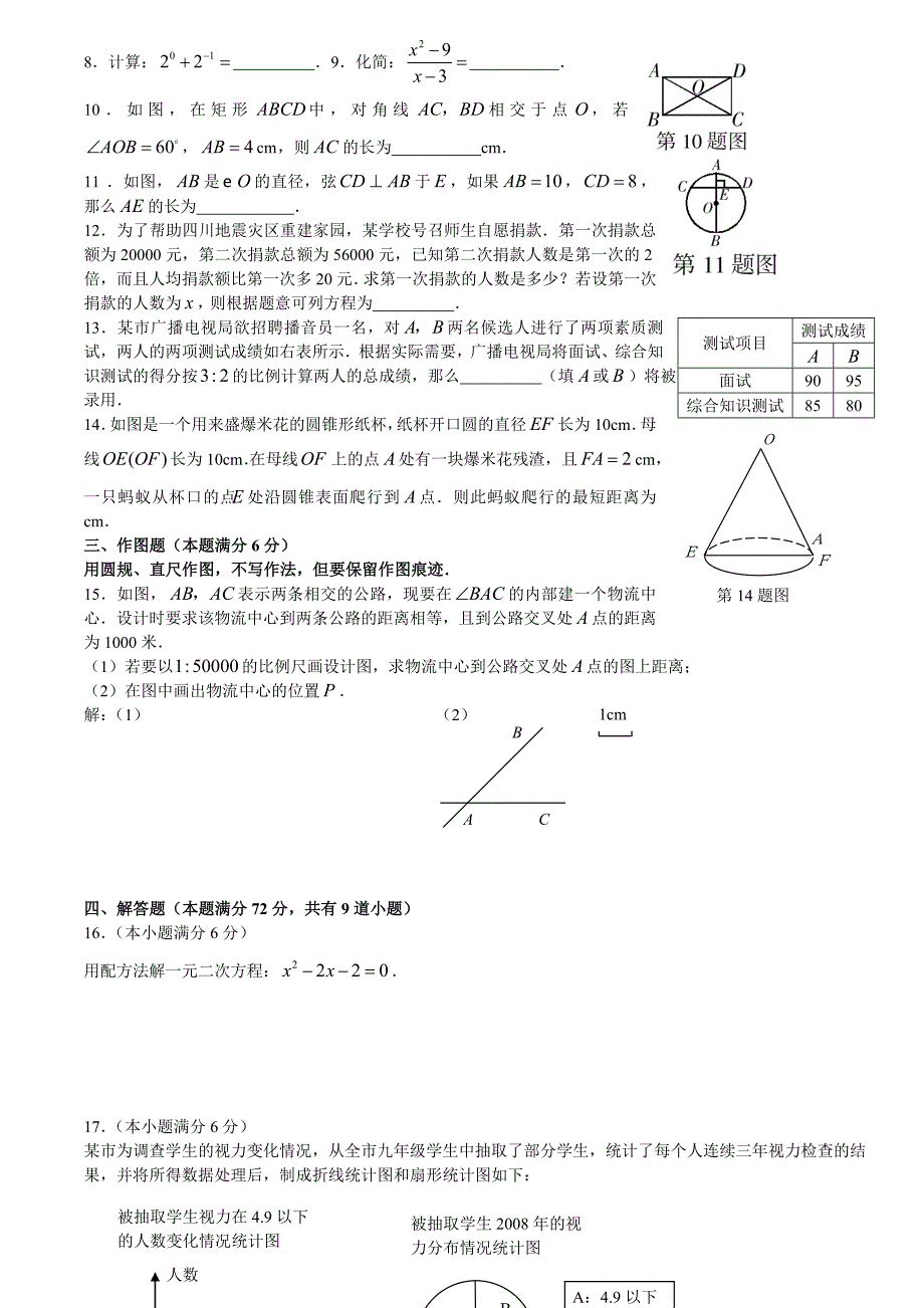 2013青岛市中考模拟考试_第2页