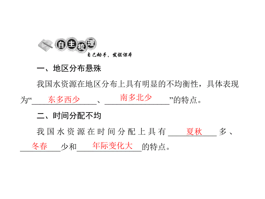 最新地理3.3中国的水资源配套课件湘教版八年级上幻灯片_第2页