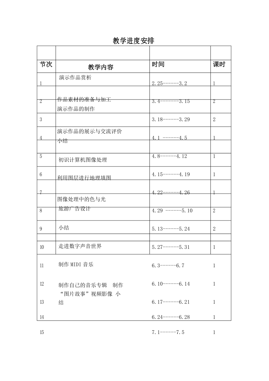 七年级信息技术全册教案_第4页