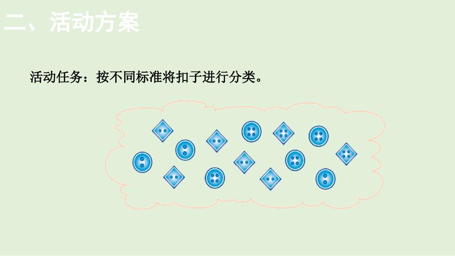 小学数学北师大版一年级下数学好玩—— 分扣子课件(共13张PPT)_第3页