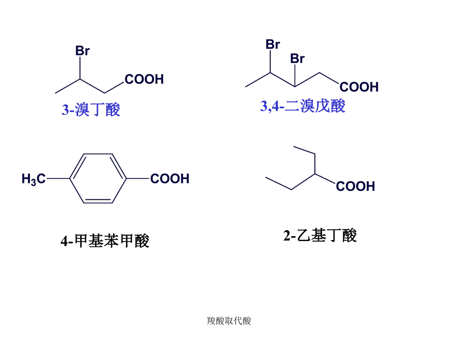 羧酸取代酸课件_第2页