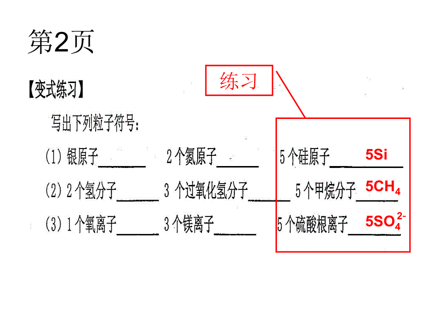 初三化学化学用语复习课_第4页