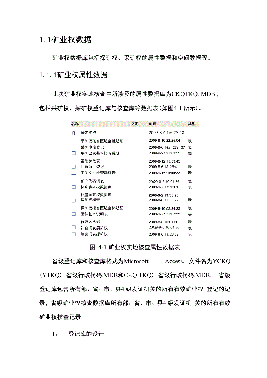 矿业权数据库说明_第1页