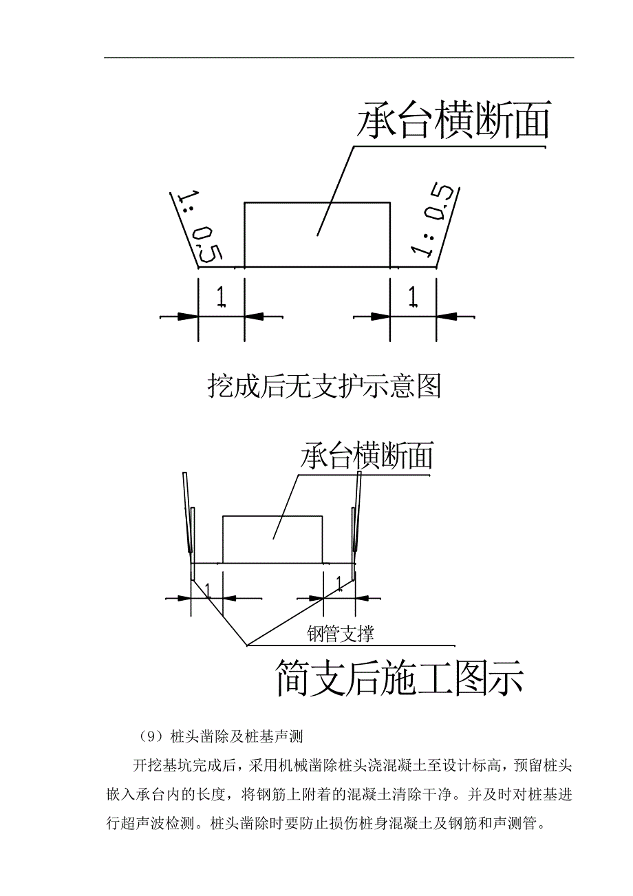 河南快速路主线桥及立交桥承台施工方案(附图)_第4页