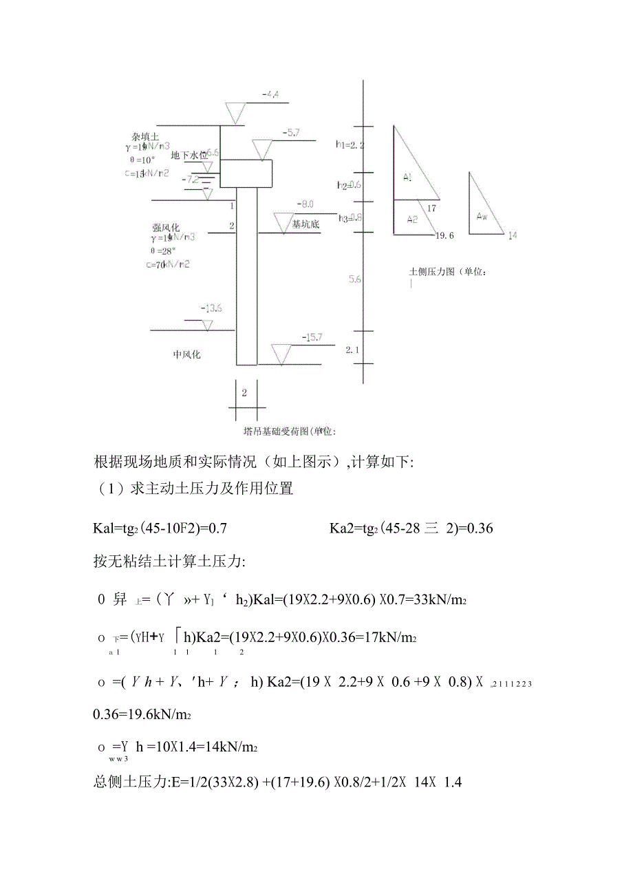 塔吊基础抗倾覆计算_第1页