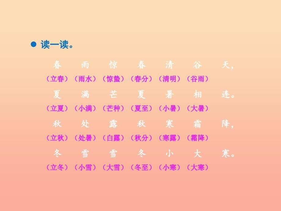 三年级语文上册 10《过年》语文天地教学课件 北师大版_第5页