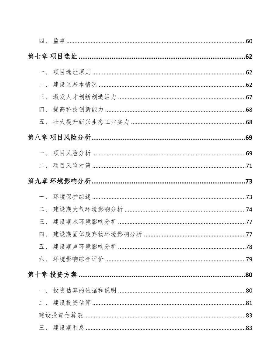 张掖关于成立5G+智慧水利公司可行性研究报告(DOC 81页)_第5页