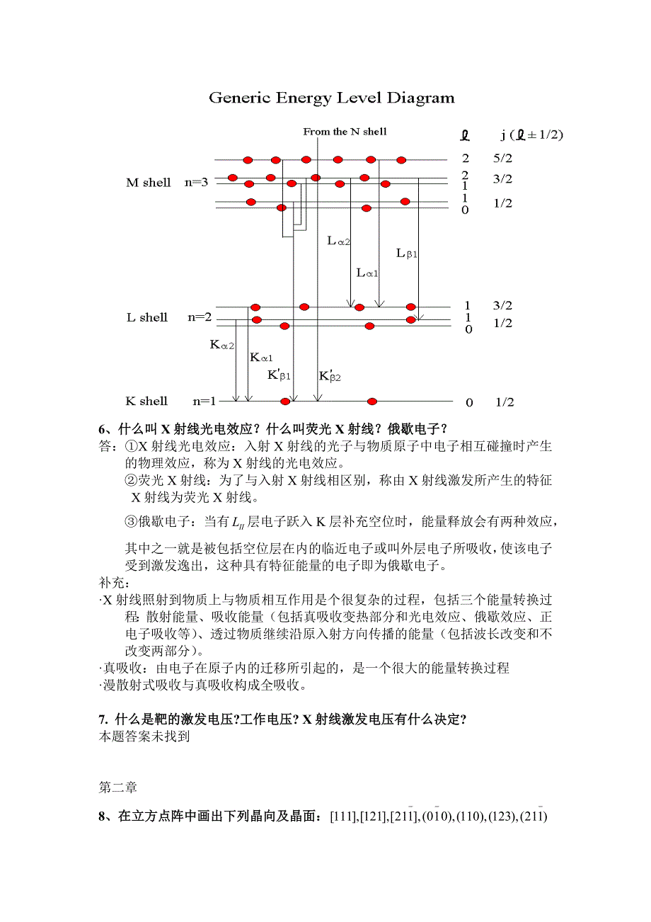 材料微观分析作业题答案(一)_第2页