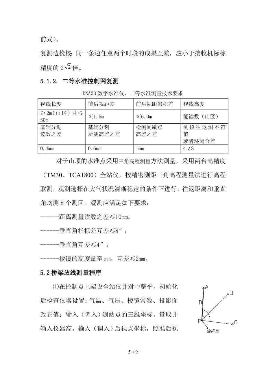 汝郴高速19A合同段施工测量作业指导书_第5页