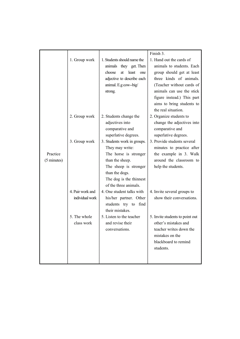 仁爱版八年级英语上册：Unit 4 Our world Topic 1 Section A 教案_第5页