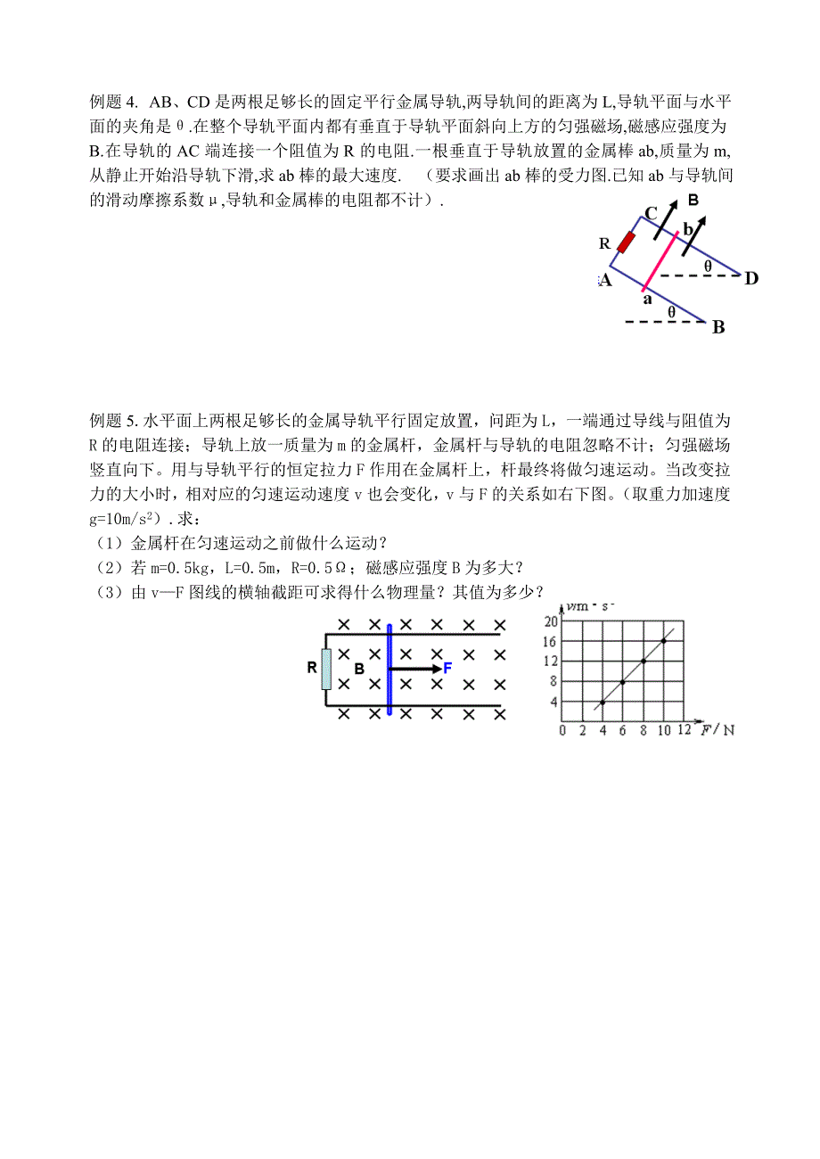 专题三电磁感应中力学问题_第2页