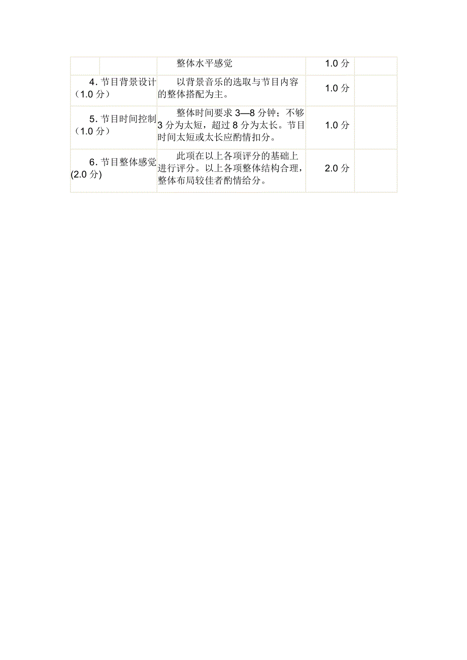 文艺汇演节目评分标准_第2页