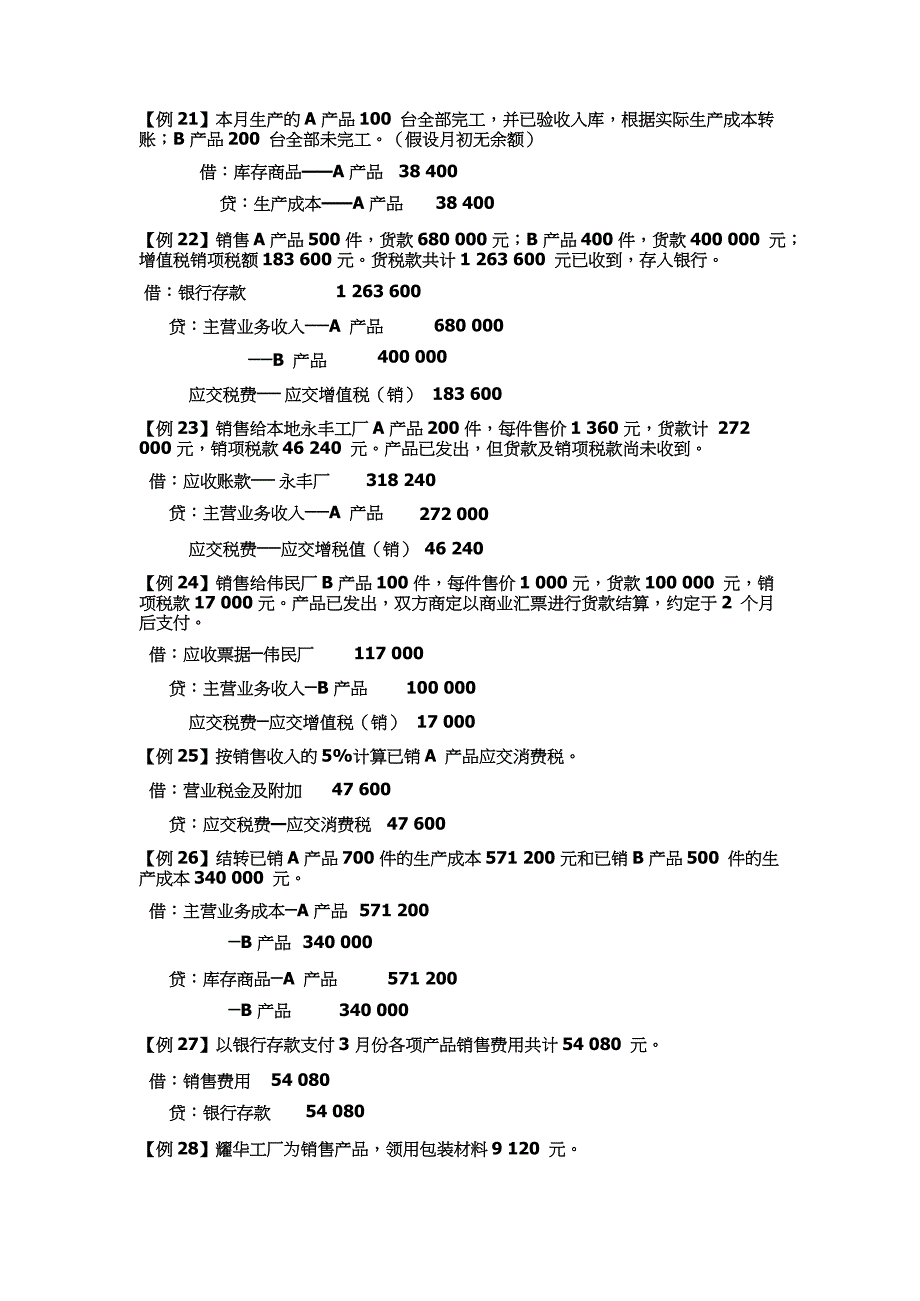 编制会计分录例题大全.docx_第4页