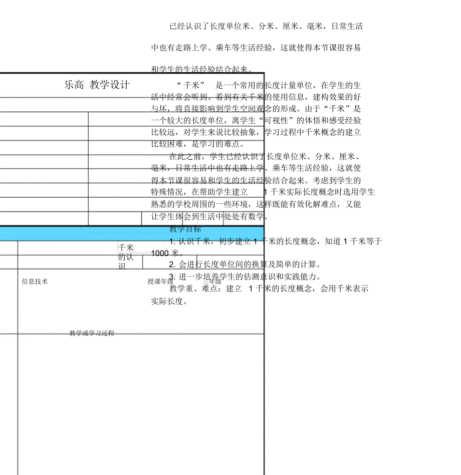 千米的认识教学设计_第2页