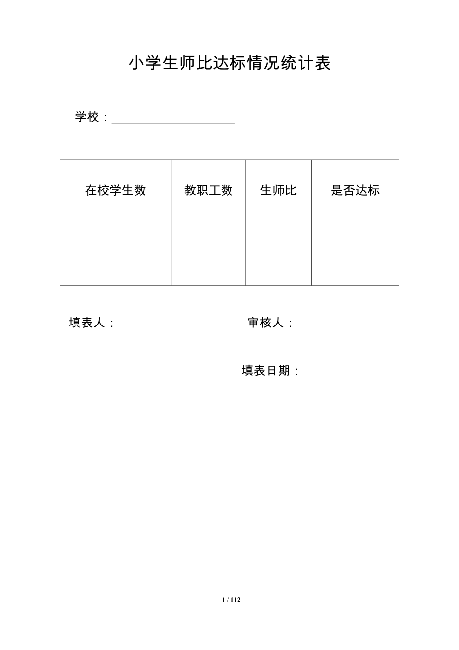 一学校表格办学基本标准大足人事科.3.24修改_第1页