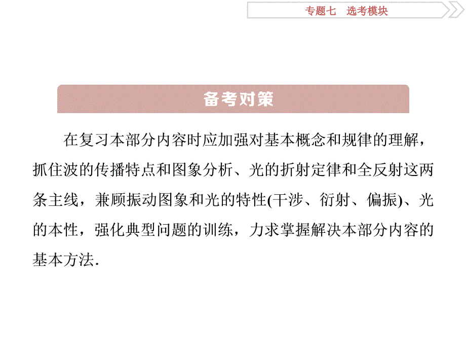 专题七振动与波动光分析_第3页