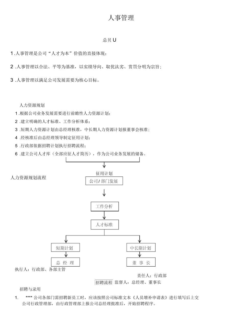 某公司行政管理制度汇编_第5页