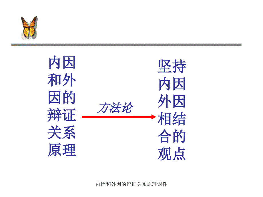 内因和外因的辩证关系原理课件_第2页