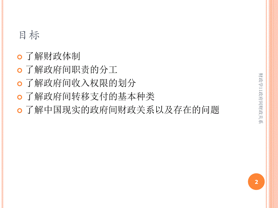 财政学11政府间财政关系课件_第2页