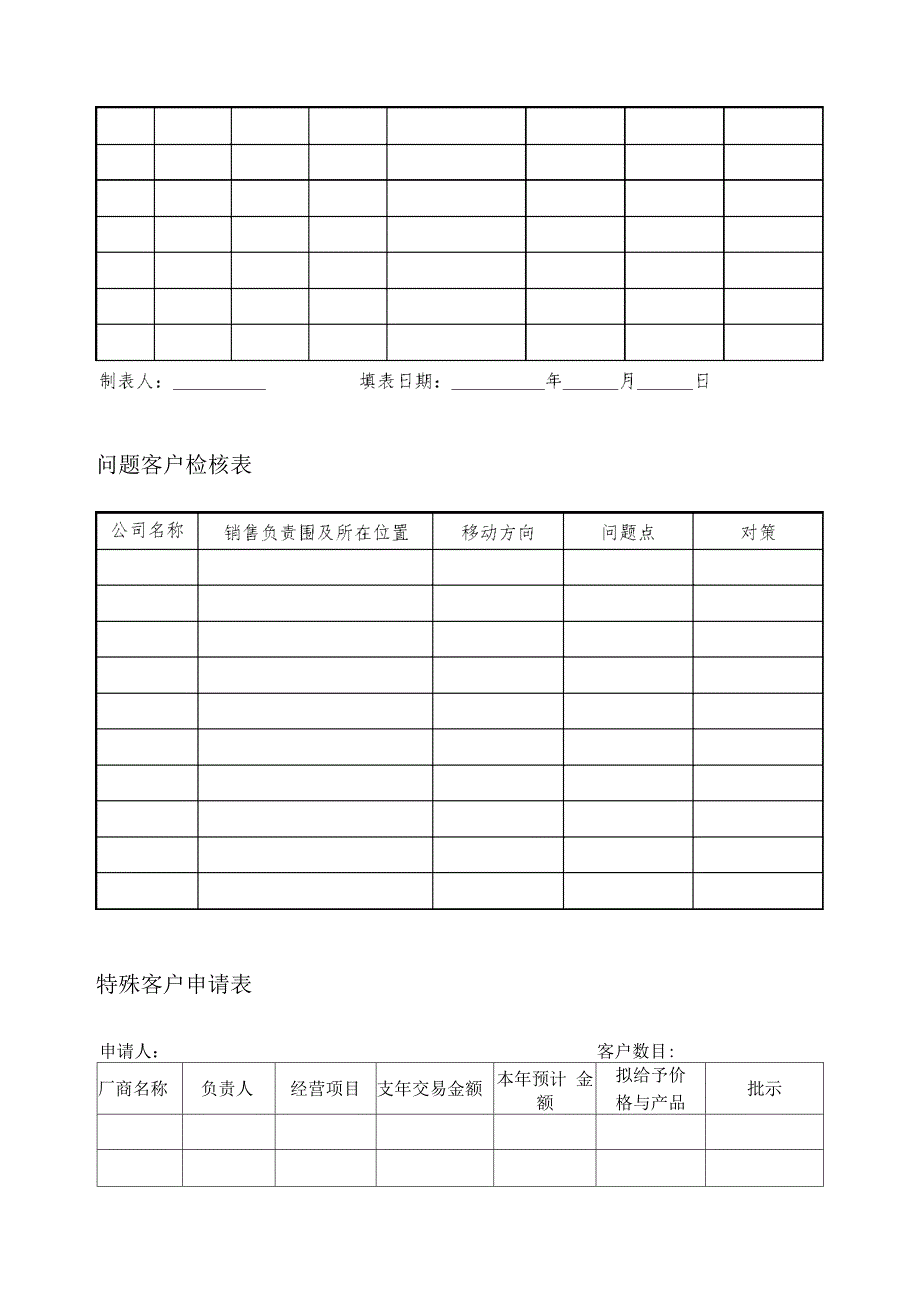 客户资料管理表格模板_第4页