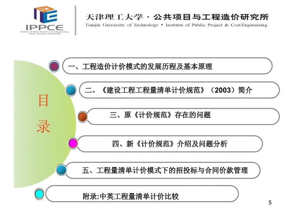 工程造价概论与08工程量清单计价规范课件_第5页