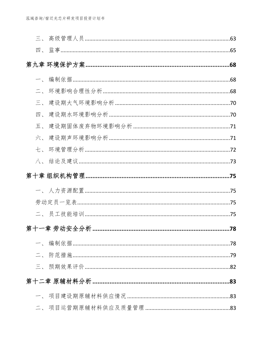 宿迁光芯片研发项目投资计划书_第4页