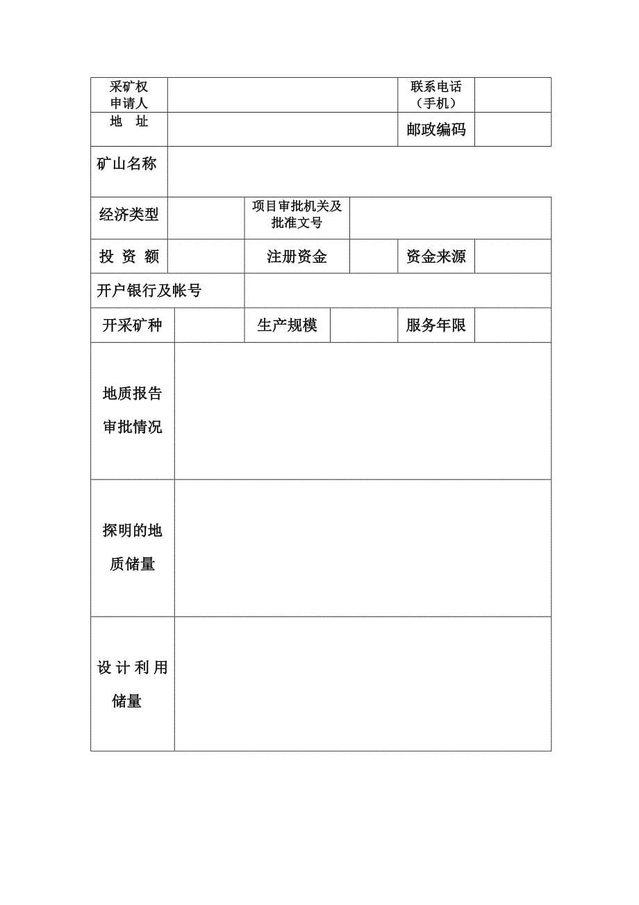 采矿权调整矿区范围_第5页