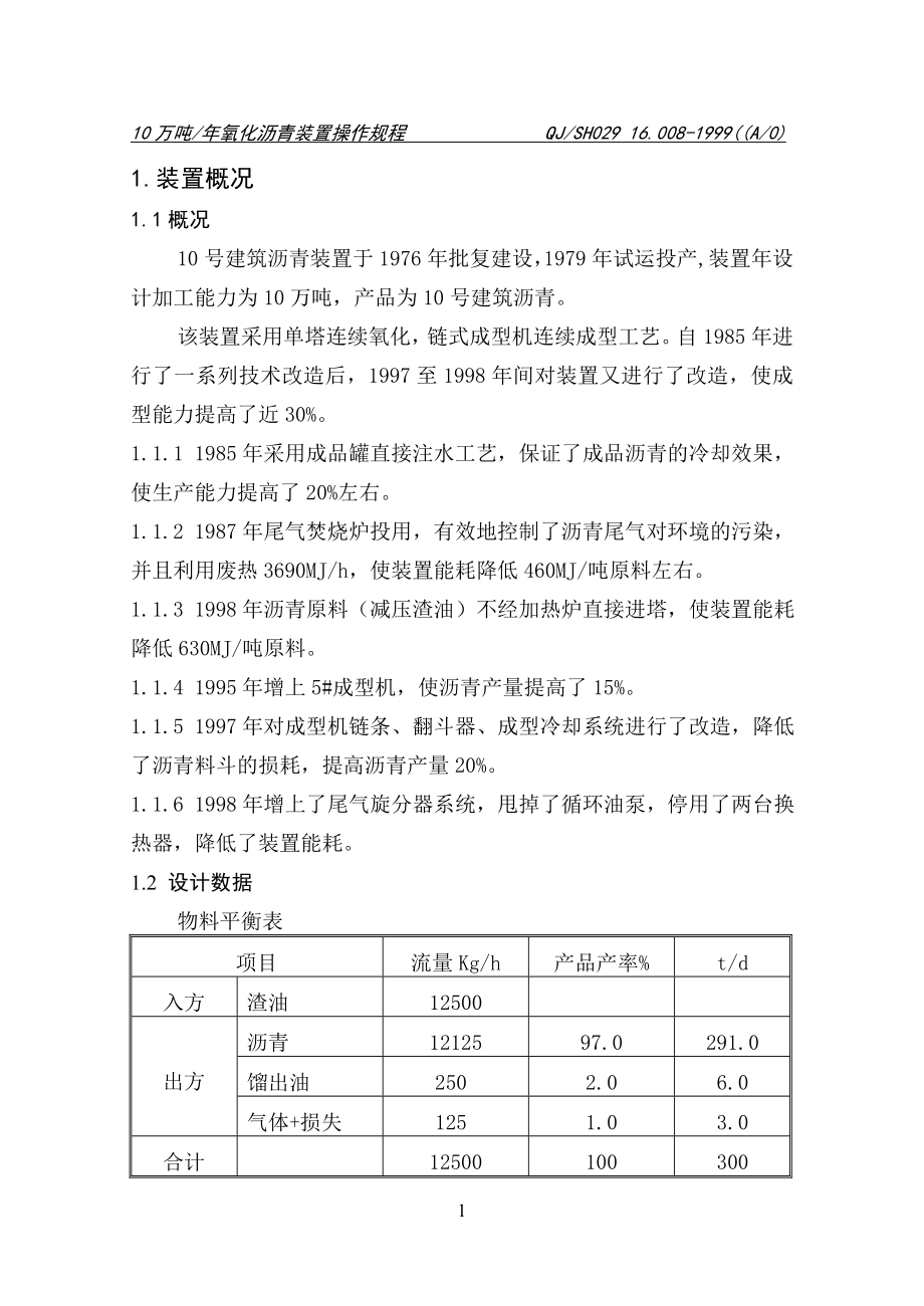 氧化沥青操作规程_第1页