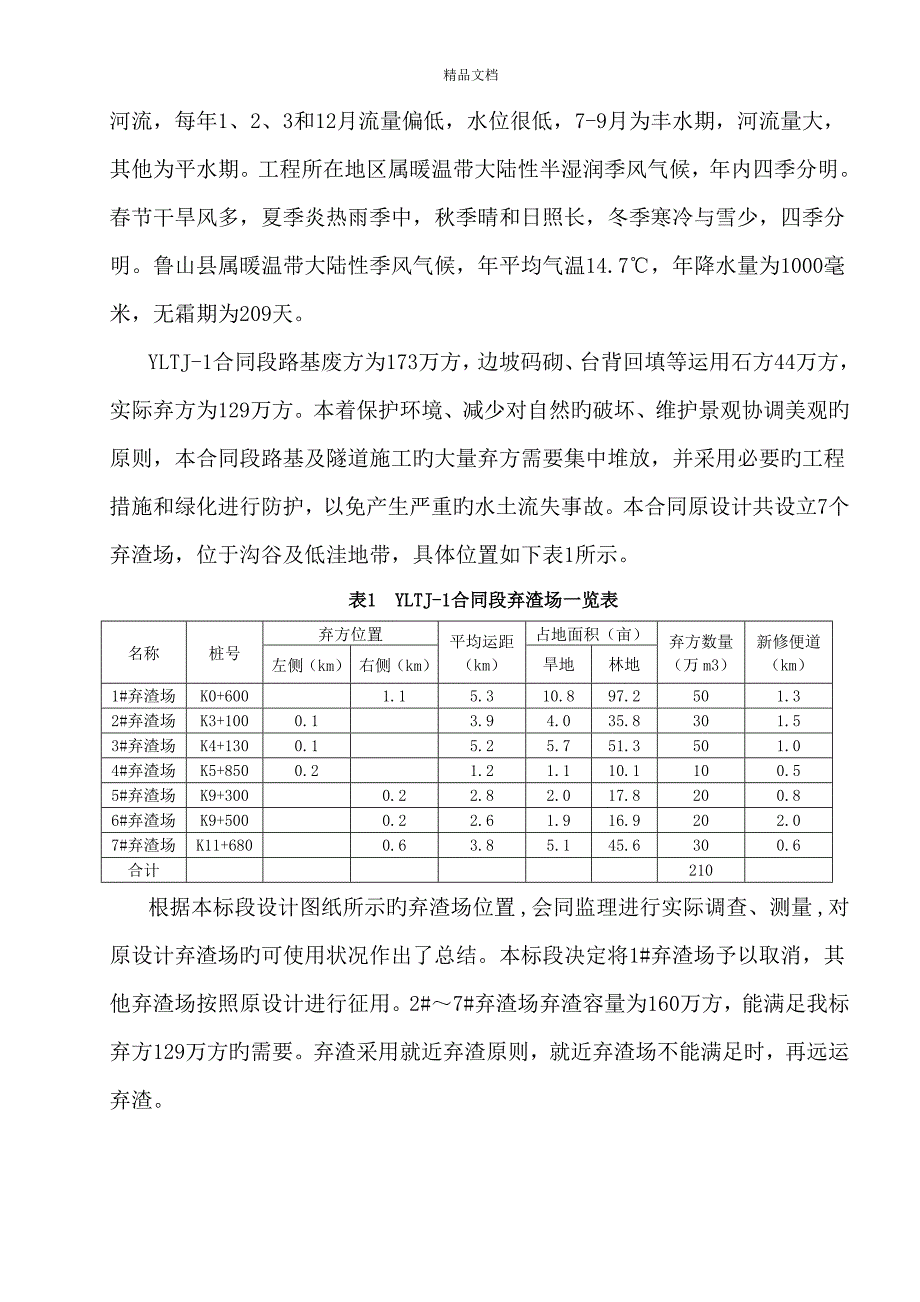 弃土场综合施工专题方案终极版_第4页