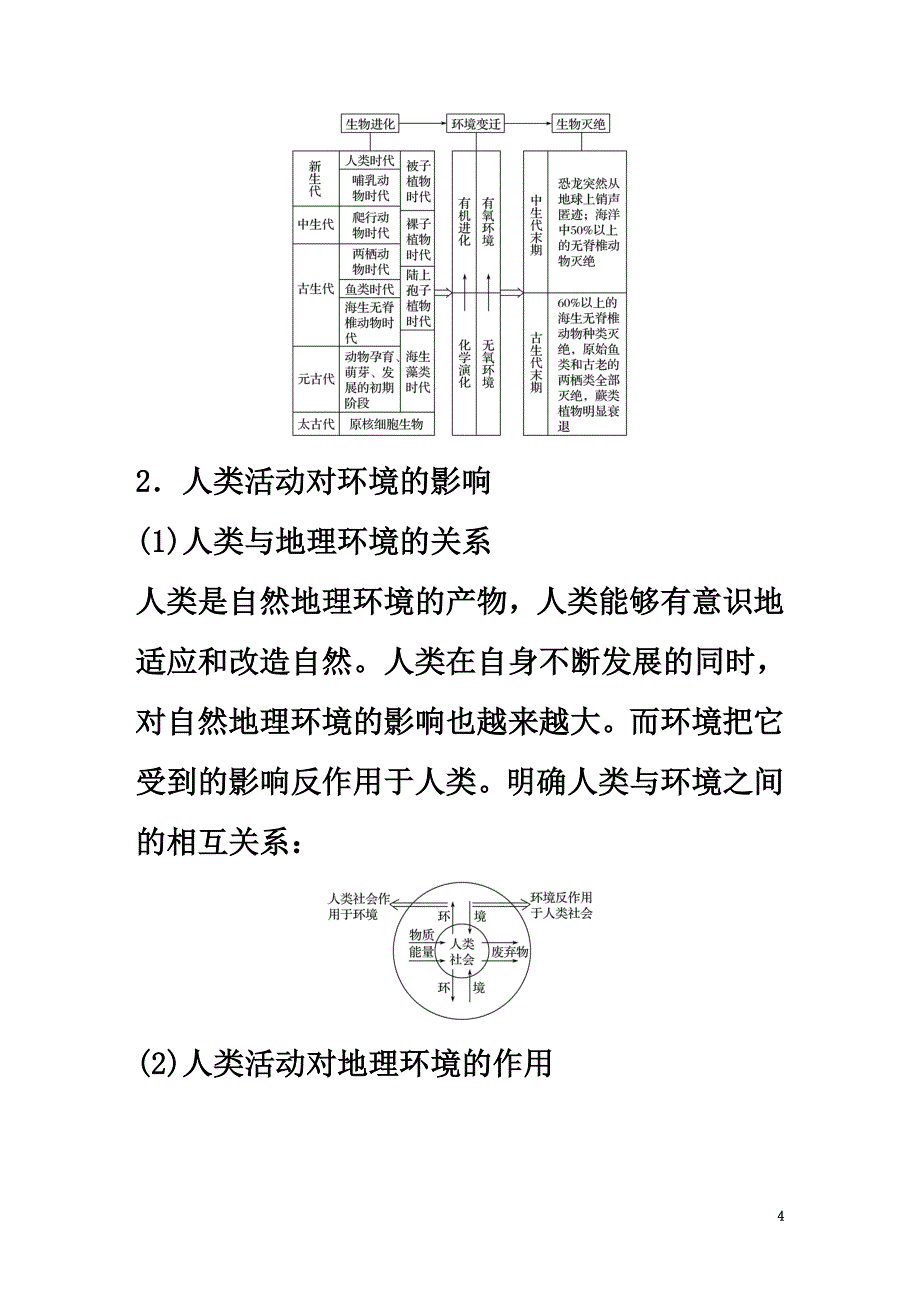 （浙江选考）2021版高考地理总复习第4章自然地理环境的整体性与差异性第15讲自然地理要素变化与环境变迁（必修1）_第4页