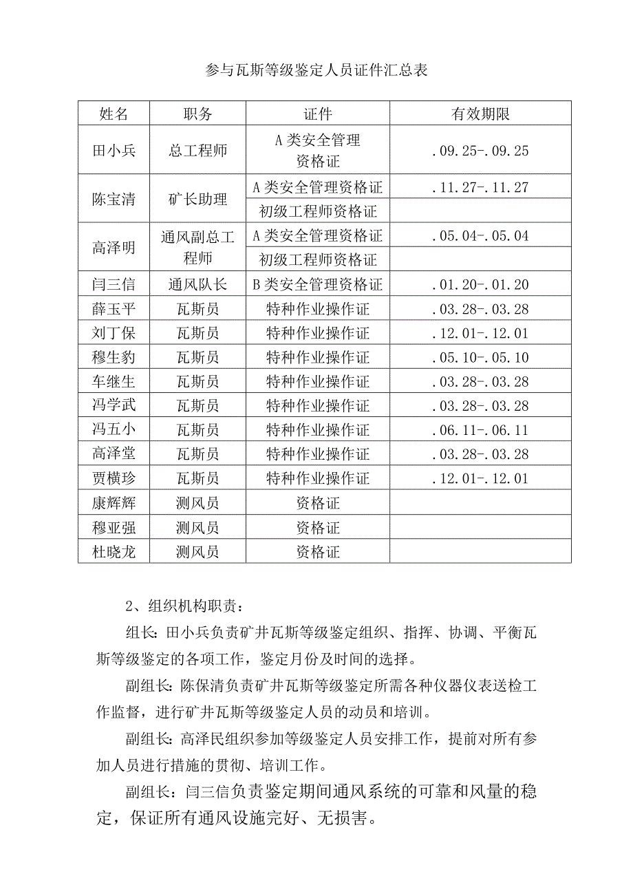 毛家庄瓦斯等级鉴定工作方案毛矿1_第3页