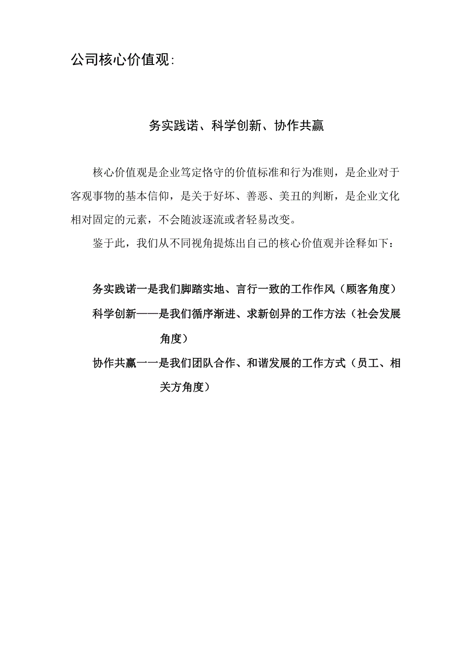 公司使命、愿景、核心价值观_第4页