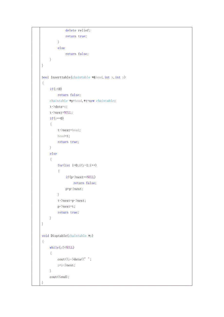 线性表的链式存储结构实验报告.doc_第3页