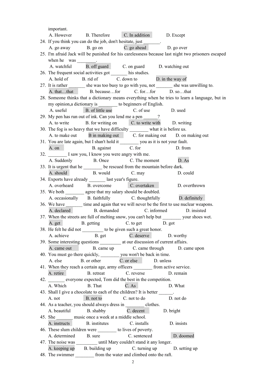 《英语3》答案.doc_第2页