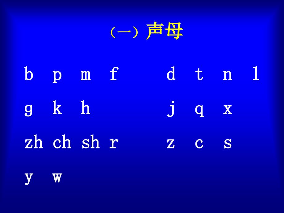 《汉语拼音总复习》教学演示课件_第3页