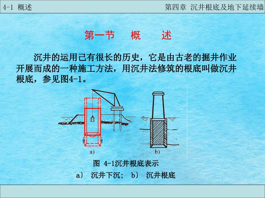 基础工程附动画第四章沉井基础ppt课件_第2页