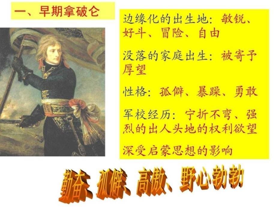 历史人物评说拿破仑.ppt_第5页