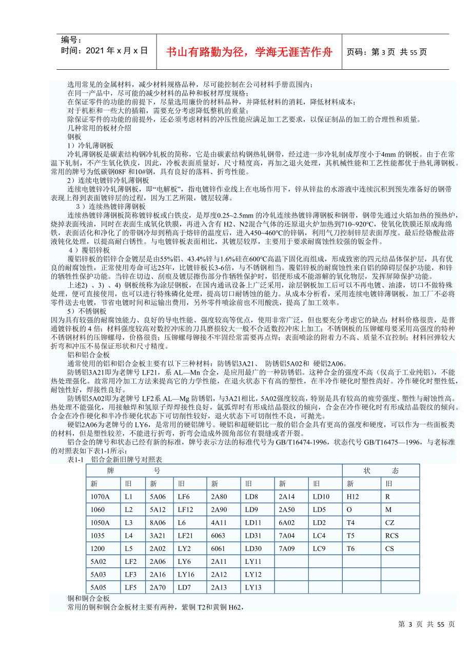 钣金 塑料胶 机加 焊接 铝挤压 压铸 表面处理 工艺与结构设计_第3页