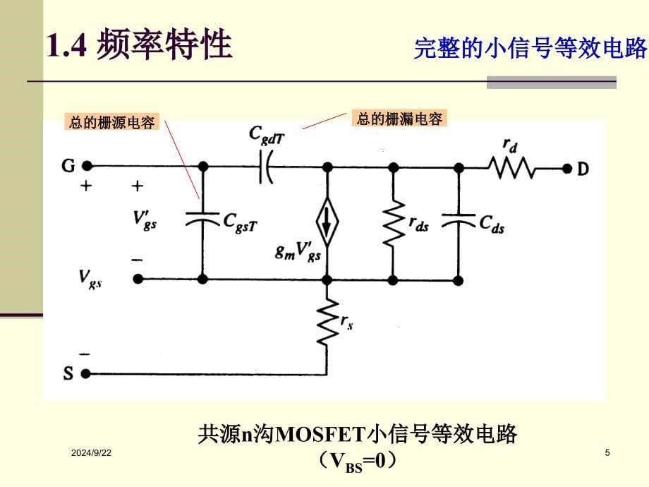 场效应器件物理14频率5CMOS_第5页