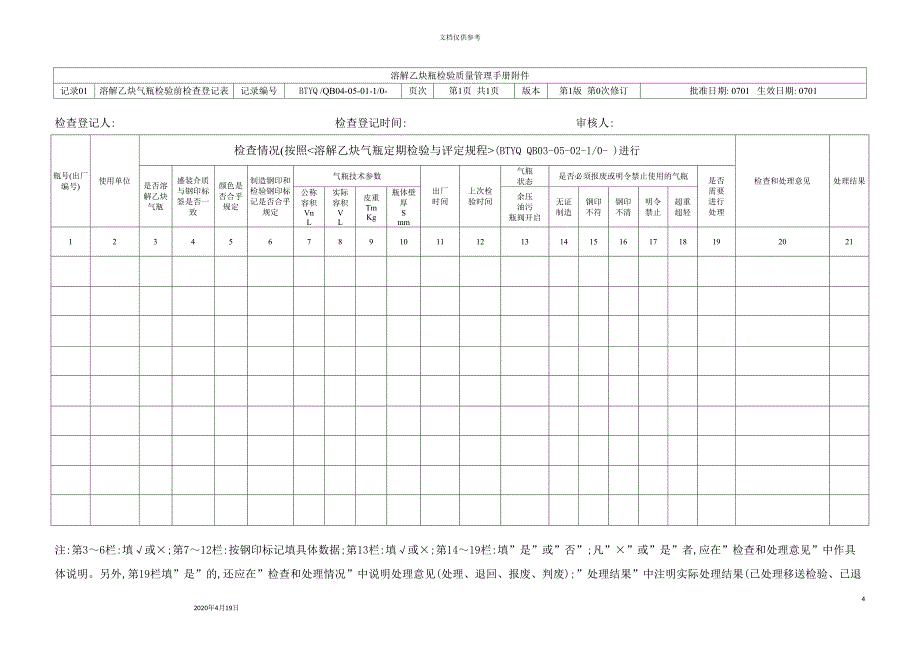 溶解乙炔气瓶检验质量管理手册_第4页