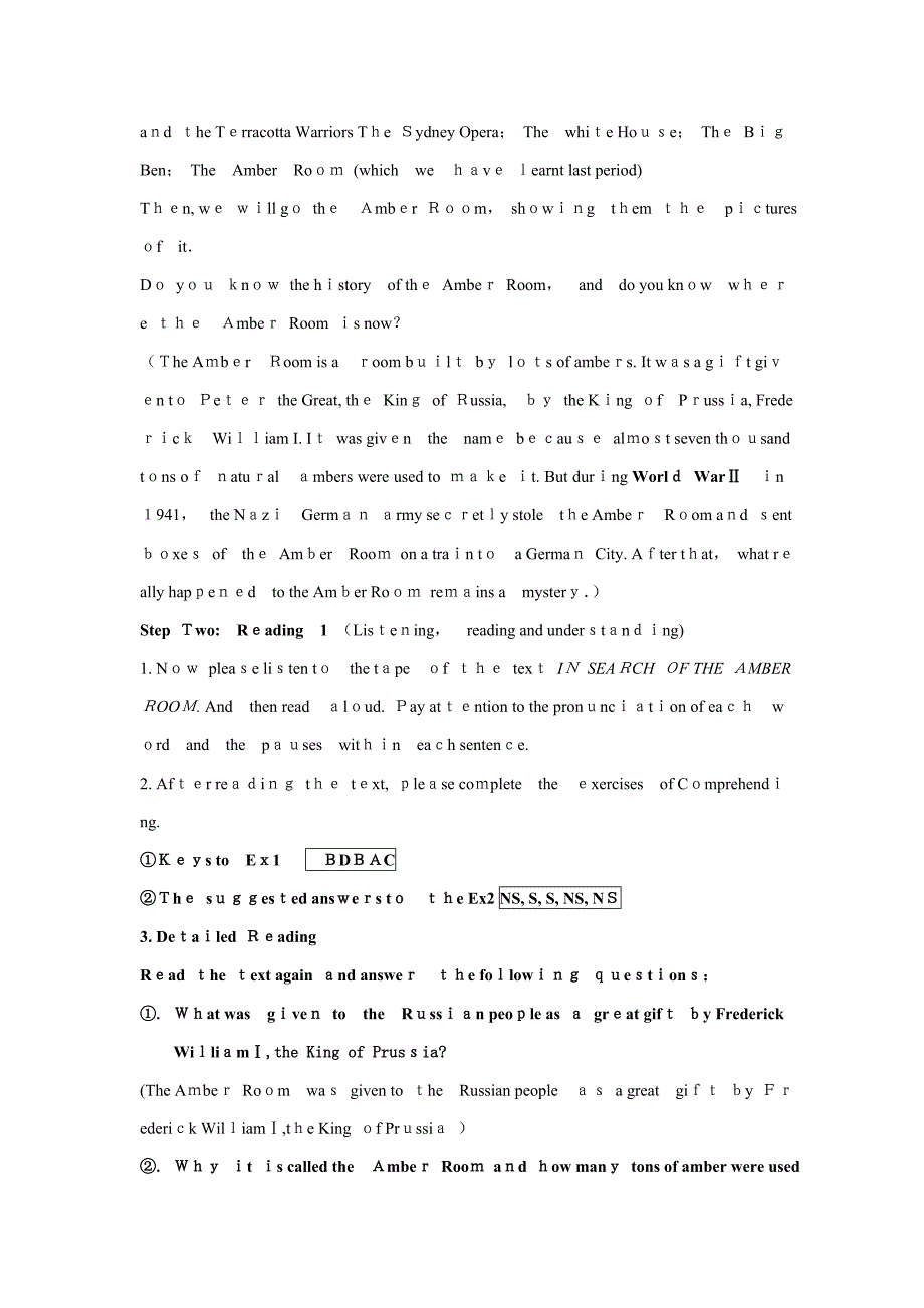 高一英语上册module-2-unit-1教案_第4页