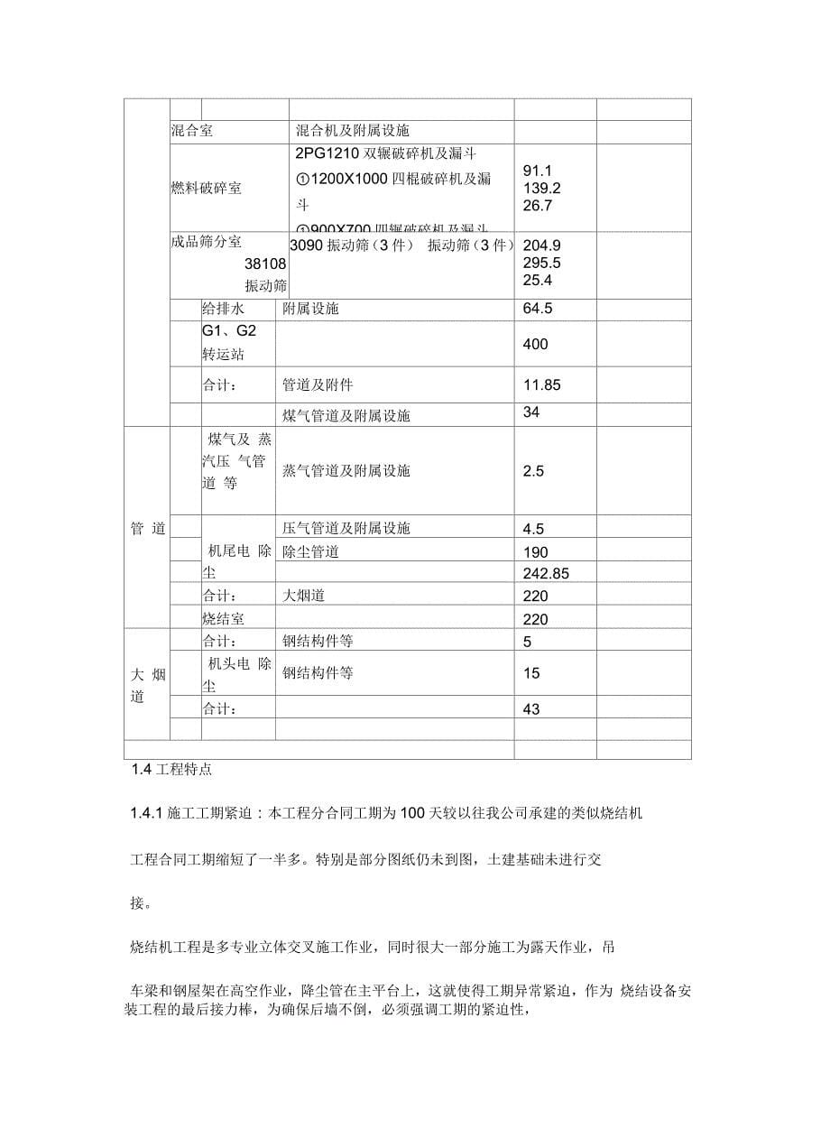 烧结设备安装方案_第5页