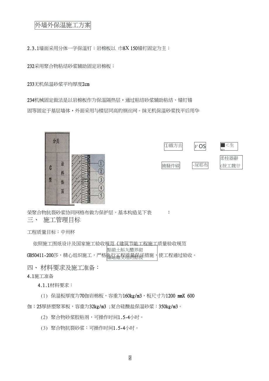 岩棉板机械固定施工方案教材(DOC 27页)_第4页